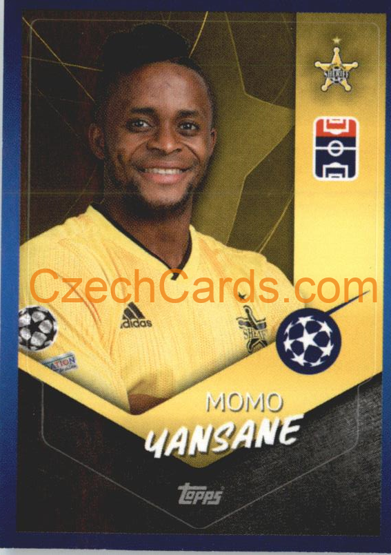 Momo Yansane 2021/22 Topps UCL Sticker #353