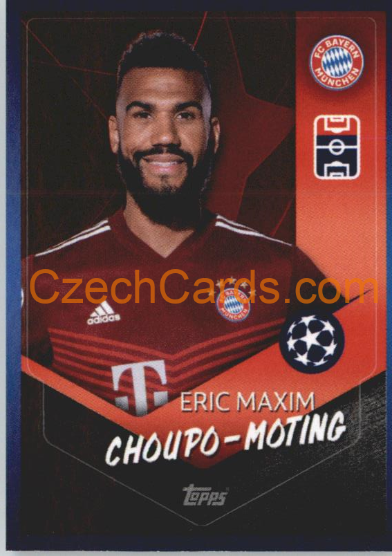 Eric Maxim Choupo-Moting 2021/22 Topps UCL Sticker #370