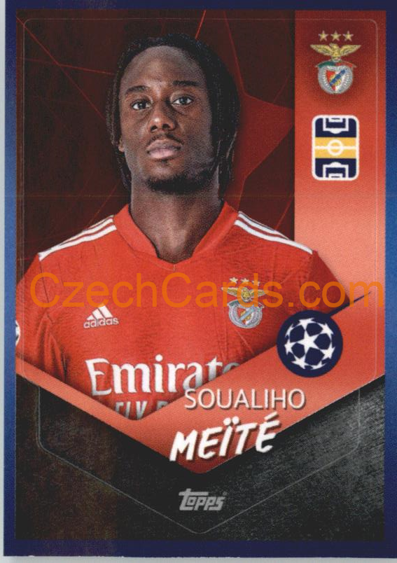 Soualiho Meïté 2021/22 Topps UCL Sticker #401