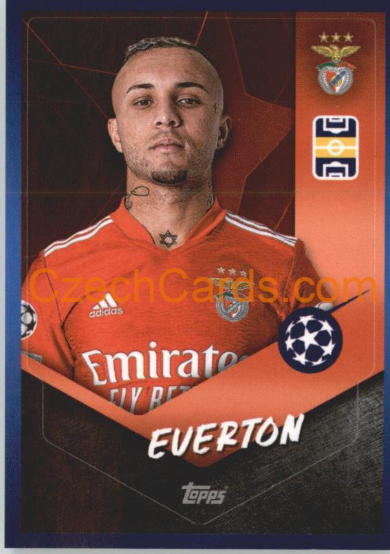 Everton 2021/22 Topps UCL Sticker #405