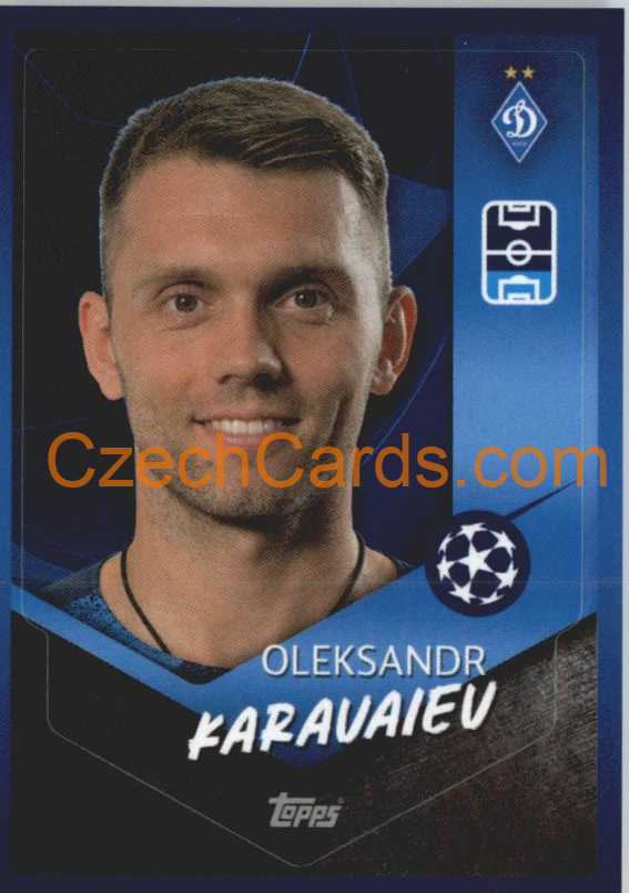 Oleksandr Karavaiev 2021/22 Topps UCL Sticker #414