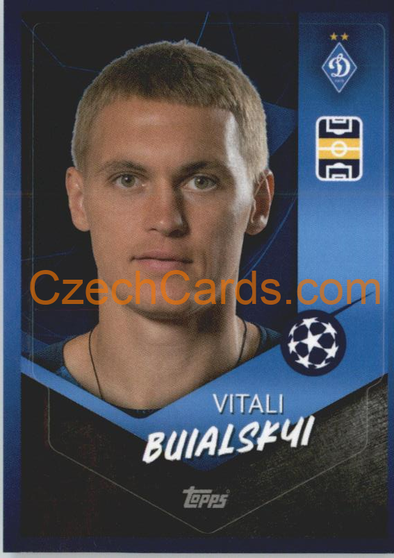 Vitali Buialskyi 2021/22 Topps UCL Sticker #422