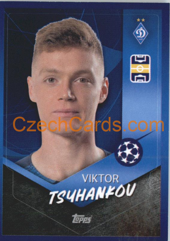 Viktor Tsyhankov 2021/22 Topps UCL Sticker #425