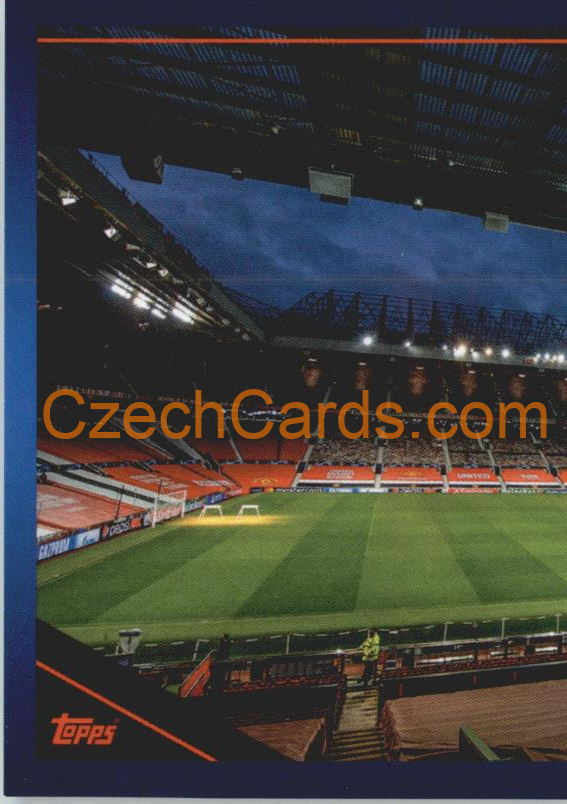 Old Trafford 2021/22 Topps UCL Sticker #445