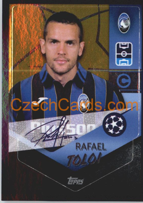 Rafael Toloi – Captain 2021/22 Topps UCL Sticker gold shiny #467