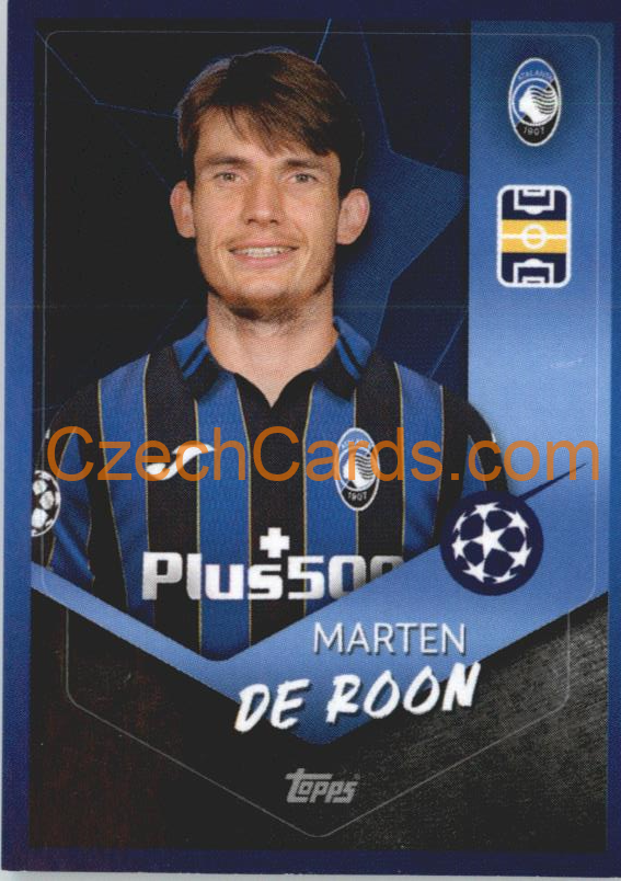 Marten de Roon 2021/22 Topps UCL Sticker #473