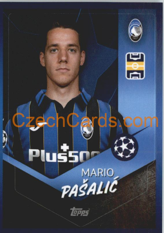 Mario Pašalić 2021/22 Topps UCL Sticker #476