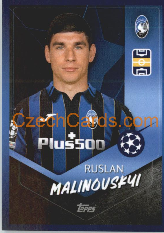 Ruslan Malinovskyi 2021/22 Topps UCL Sticker #477