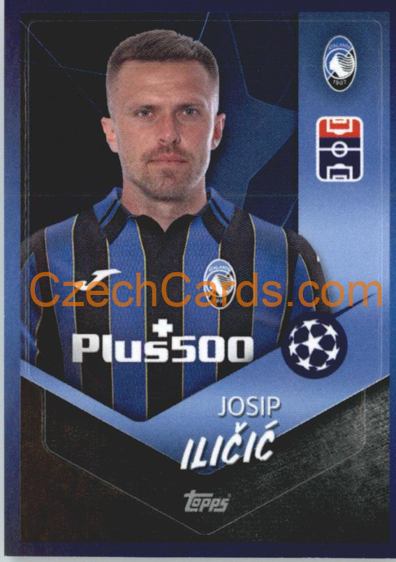 Josip Iličić 2021/22 Topps UCL Sticker #479