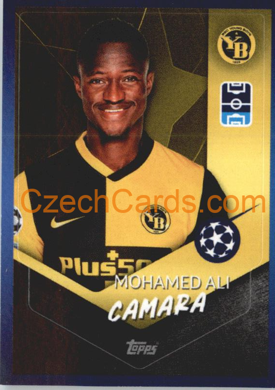 Mohamed Ali Camara 2021/22 Topps UCL Sticker #486