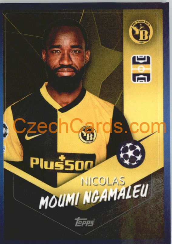 Nicolas Moumi Ngamaleu 2021/22 Topps UCL Sticker #494