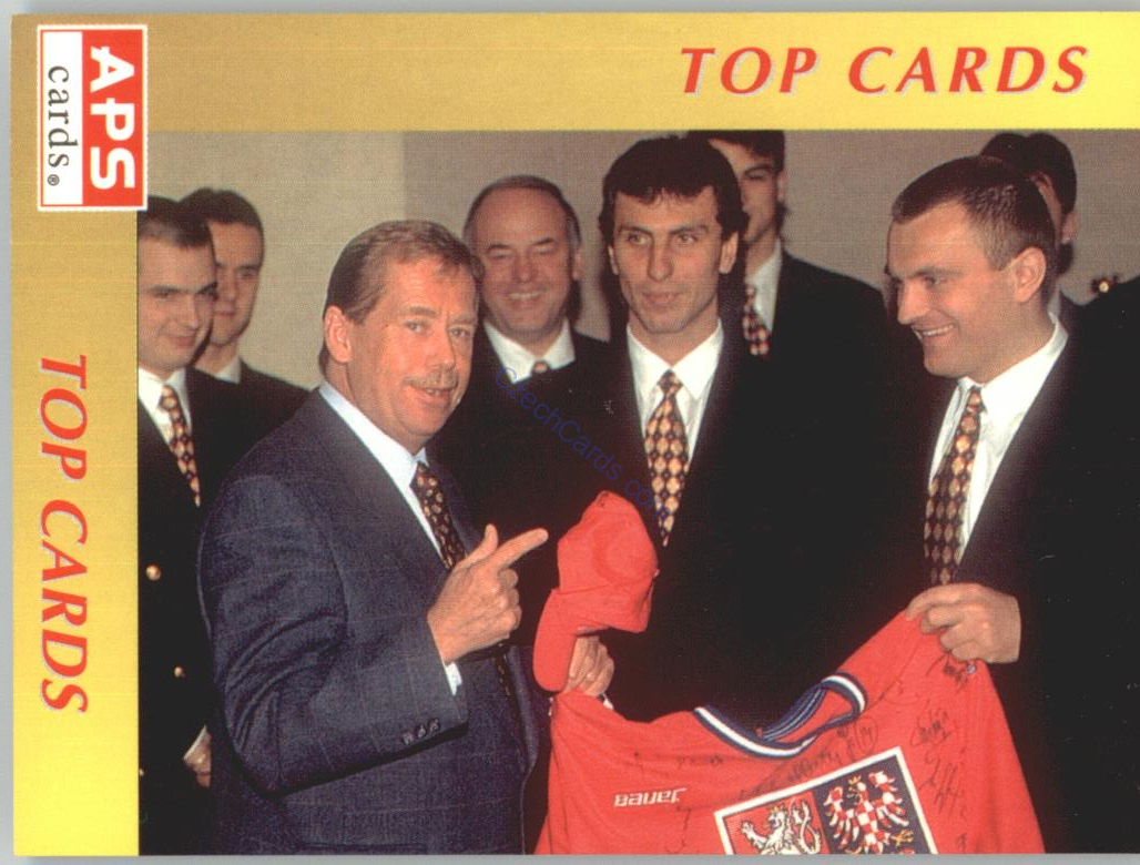 TOP CARDS APS 96/97 #378 Václav Havel