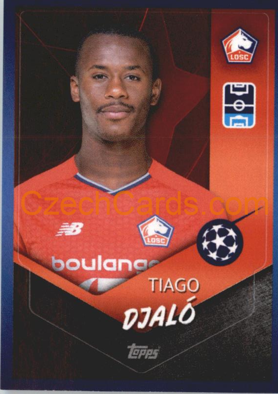Tiago Djaló 2021/22 Topps UCL Sticker #507