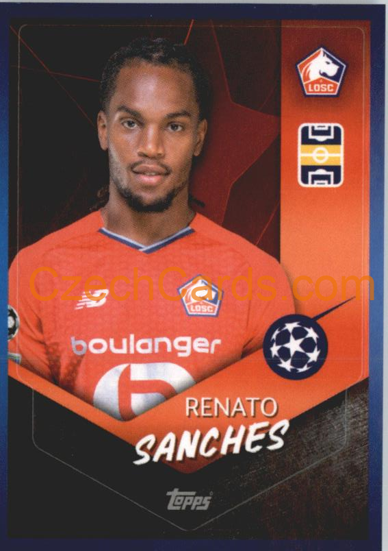 Renato Sanches 2021/22 Topps UCL Sticker #510