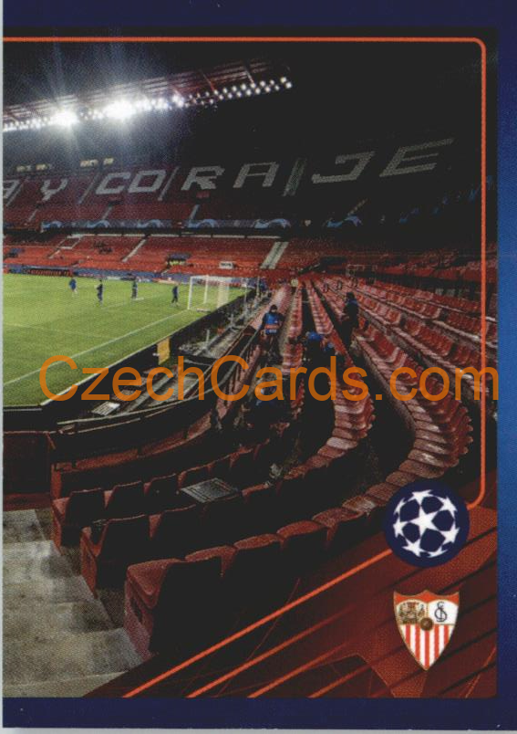 Estadio Ramón Sánchez-Pizjuán 2021/22 Topps UCL Sticker #518