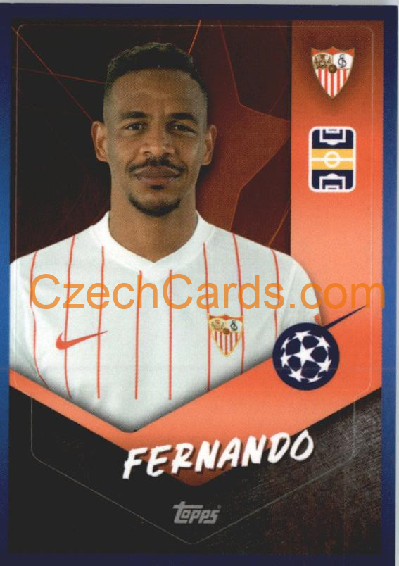 Fernando 2021/22 Topps UCL Sticker #526