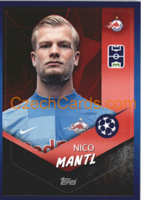 Nico Mantl 2021/22 Topps UCL Sticker #538