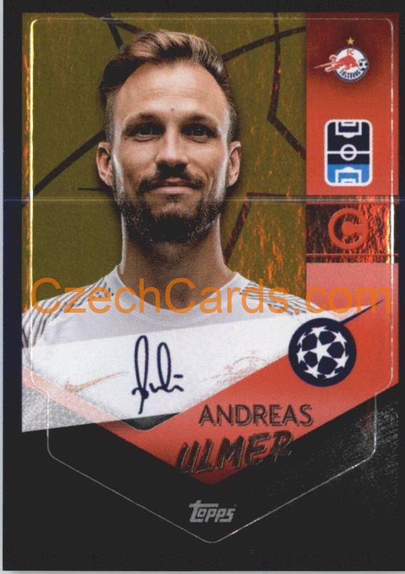 Andreas Ulmer – Captain 2021/22 Topps UCL Sticker gold shiny  #539