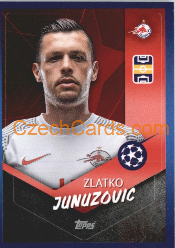 Zlatko Junuzovic 2021/22 Topps UCL Sticker #547