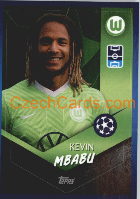 Kevin Mbabu 2021/22 Topps UCL Sticker #560