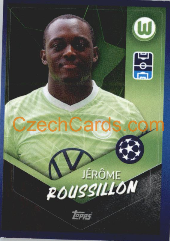 Jérôme Roussillon 2021/22 Topps UCL Sticker #561