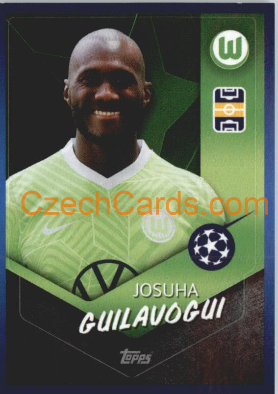 Josuha Guilavogui 2021/22 Topps UCL Sticker #562