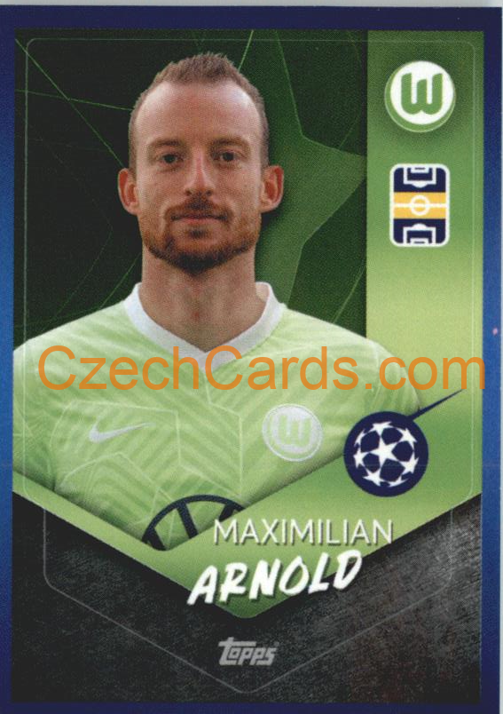 Maximilian Arnold 2021/22 Topps UCL Sticker #566