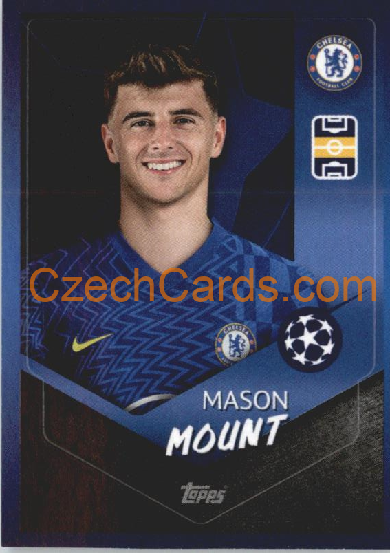 Mason Mount 2021/22 Topps UCL Sticker #583