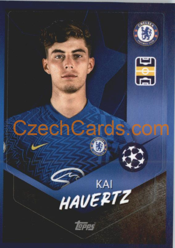 Kai Havertz 2021/22 Topps UCL Sticker #584