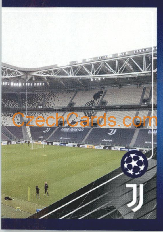 Juventus Stadium 2021/22 Topps UCL Sticker #590