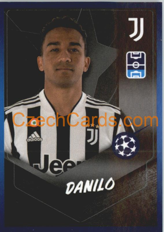 Danilo 2021/22 Topps UCL Sticker #597