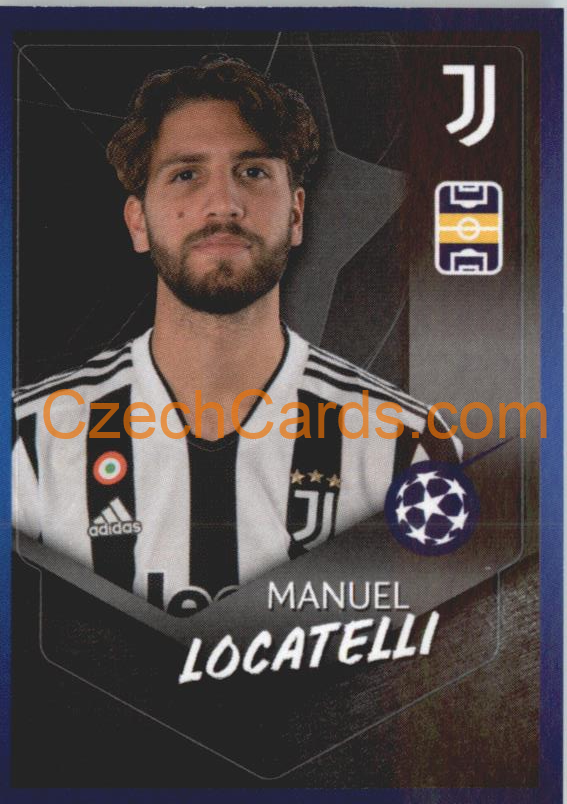 Manuel Locatelli 2021/22 Topps UCL Sticker #602