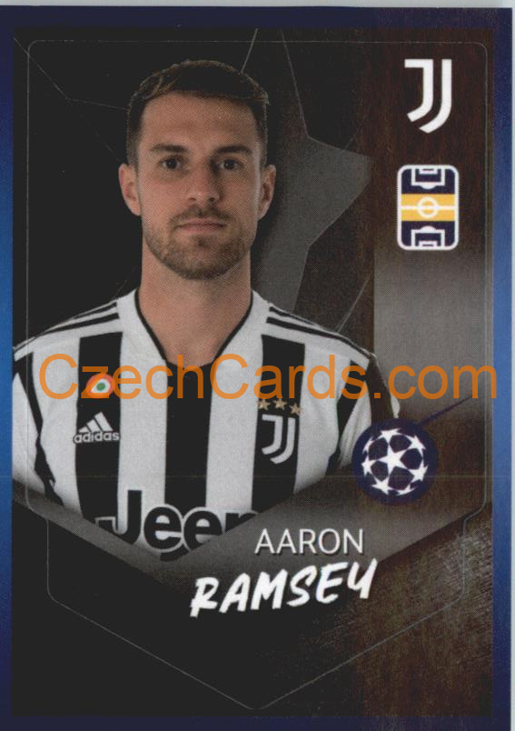 Aaron Ramsey 2021/22 Topps UCL Sticker #604