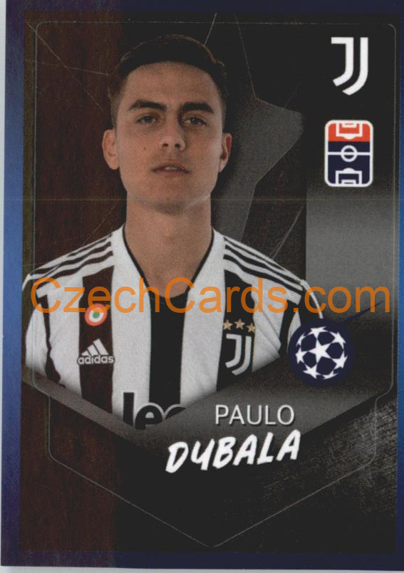 Paulo Dybala 2021/22 Topps UCL Sticker #605