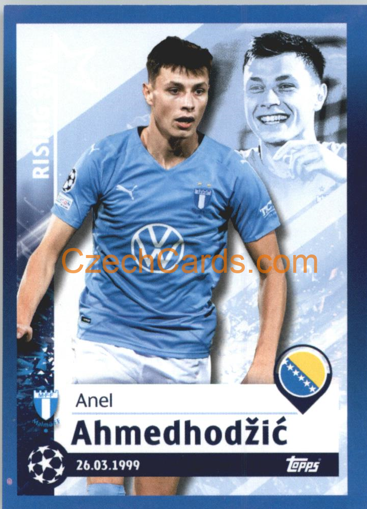 Anel Ahmedhodžić – Rising Star 2021/22 Topps UCL Sticker big #632