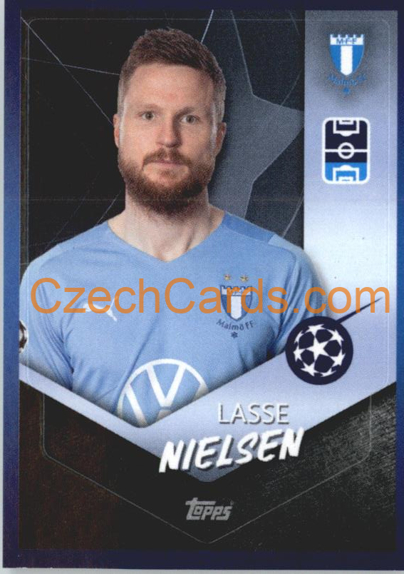 Lasse Nielsen 2021/22 Topps UCL Sticker #633