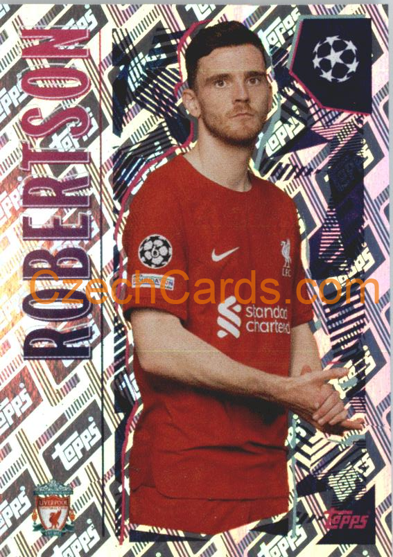Andrew Robertson 2022/23 Topps UCL Sticker shiny #8