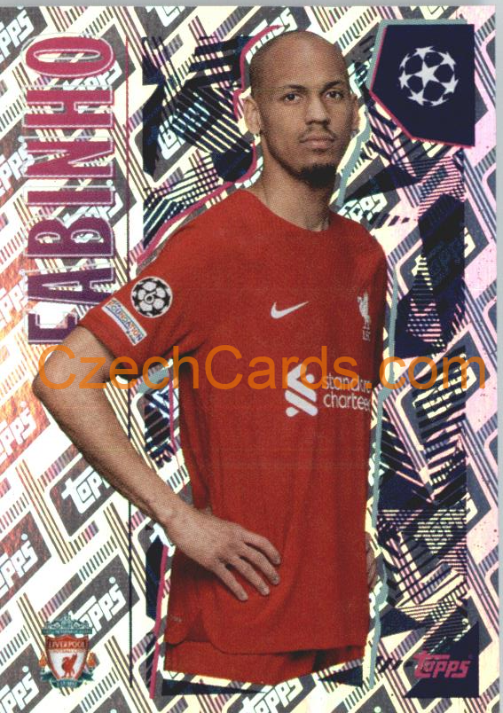 Fabinho 2022/23 Topps UCL Sticker shiny #10