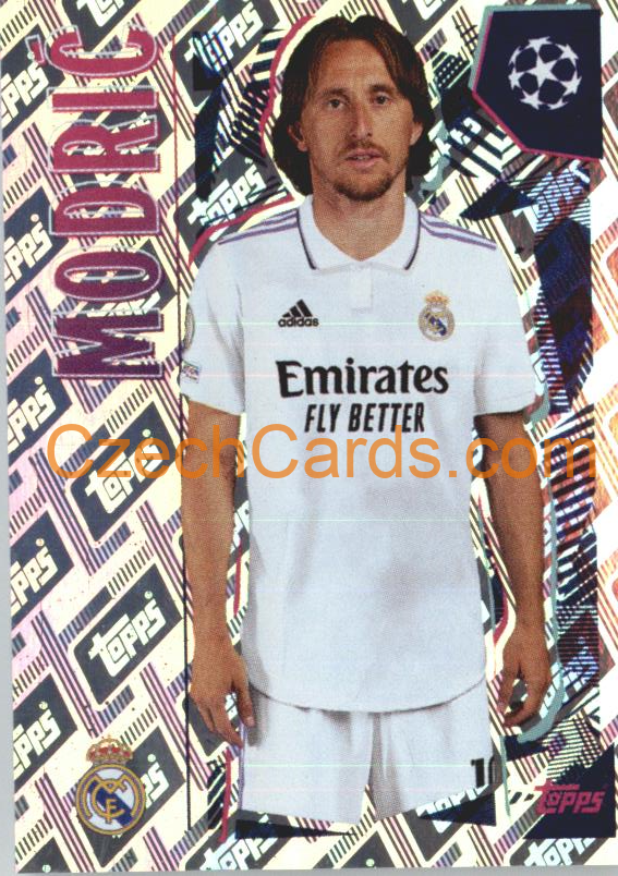 Luka Modrić 2022/23 Topps UCL Sticker shiny #11