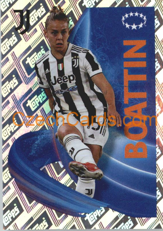Lisa Boattin 2022/23 Topps UCL Sticker shiny #17