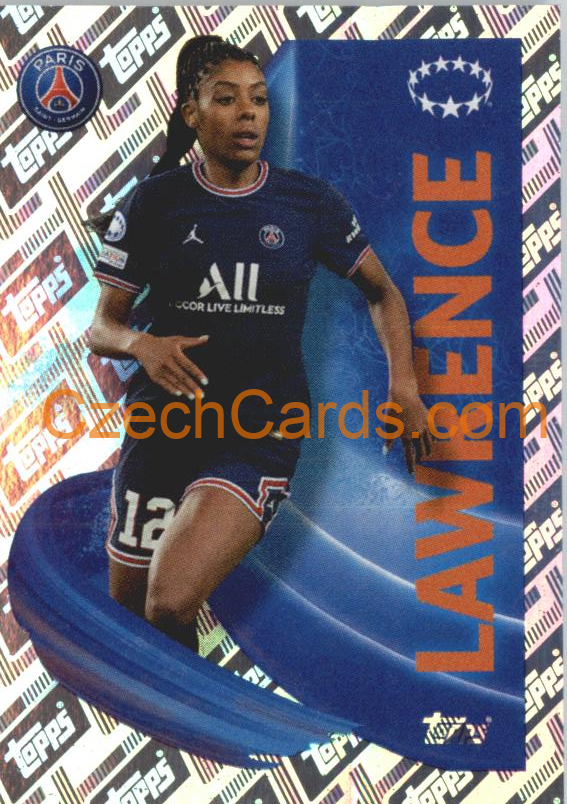 Ashley Lawrence 2022/23 Topps UCL Sticker shiny #20