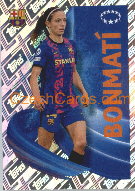 Aitana Bonmatí  2022/23 Topps UCL Sticker shiny #21