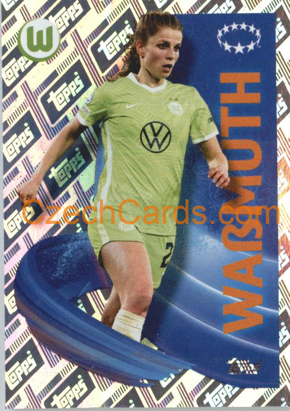 Tabea Waßmuth 2022/23 Topps UCL Sticker shiny #25