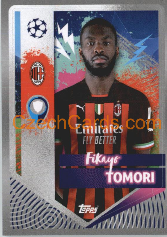 Fikayo Tomori 2022/23 Topps UCL Sticker #29