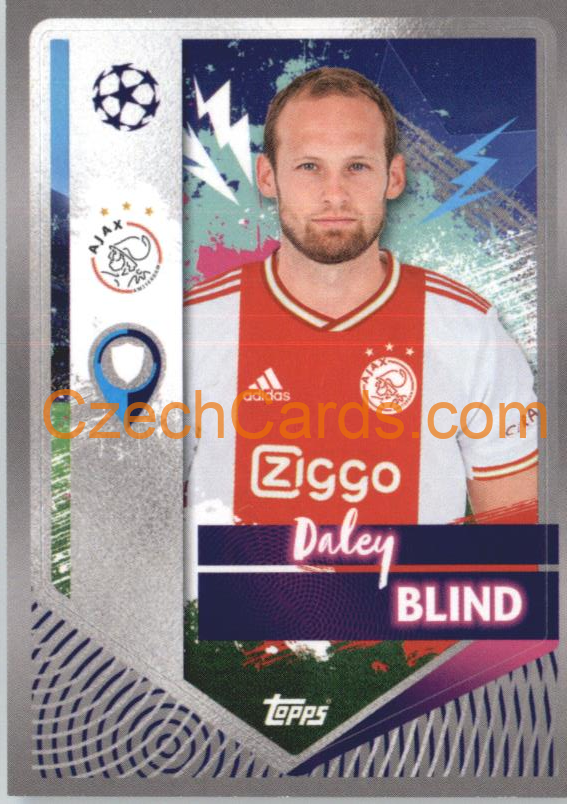 Daley Blind 2022/23 Topps UCL Sticker #46