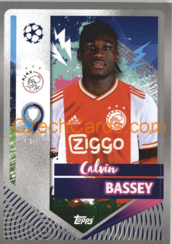 Calvin Bassey 2022/23 Topps UCL Sticker #47