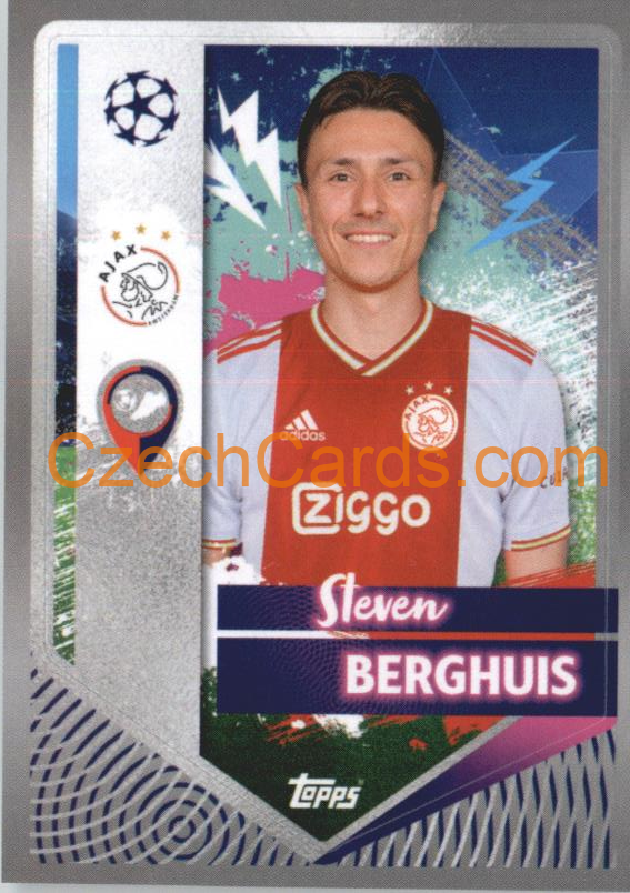 Steven Berghuis 2022/23 Topps UCL Sticker #57