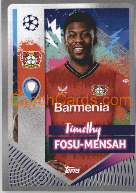 Timothy Fosu-Mensah 2022/23 Topps UCL Sticker #87