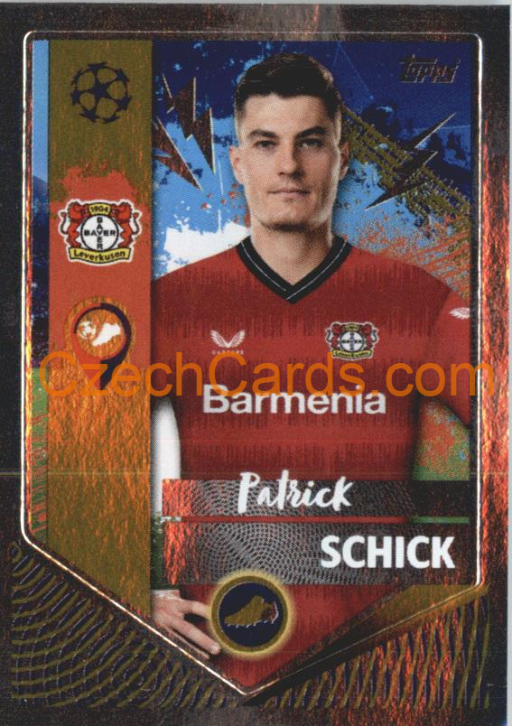 Patrick Schick (Golden Goalscorer) 2022/23 Topps UCL Sticker foil #95