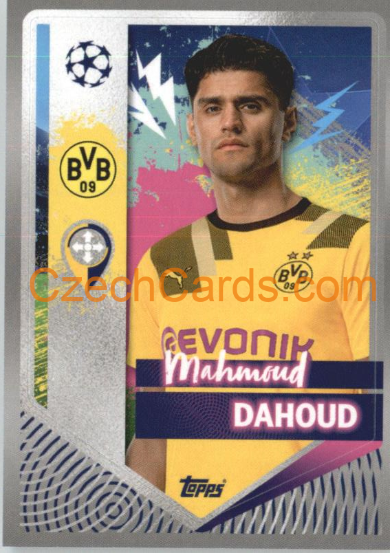 Mahmoud Dahoud 2022/23 Topps UCL Sticker #105